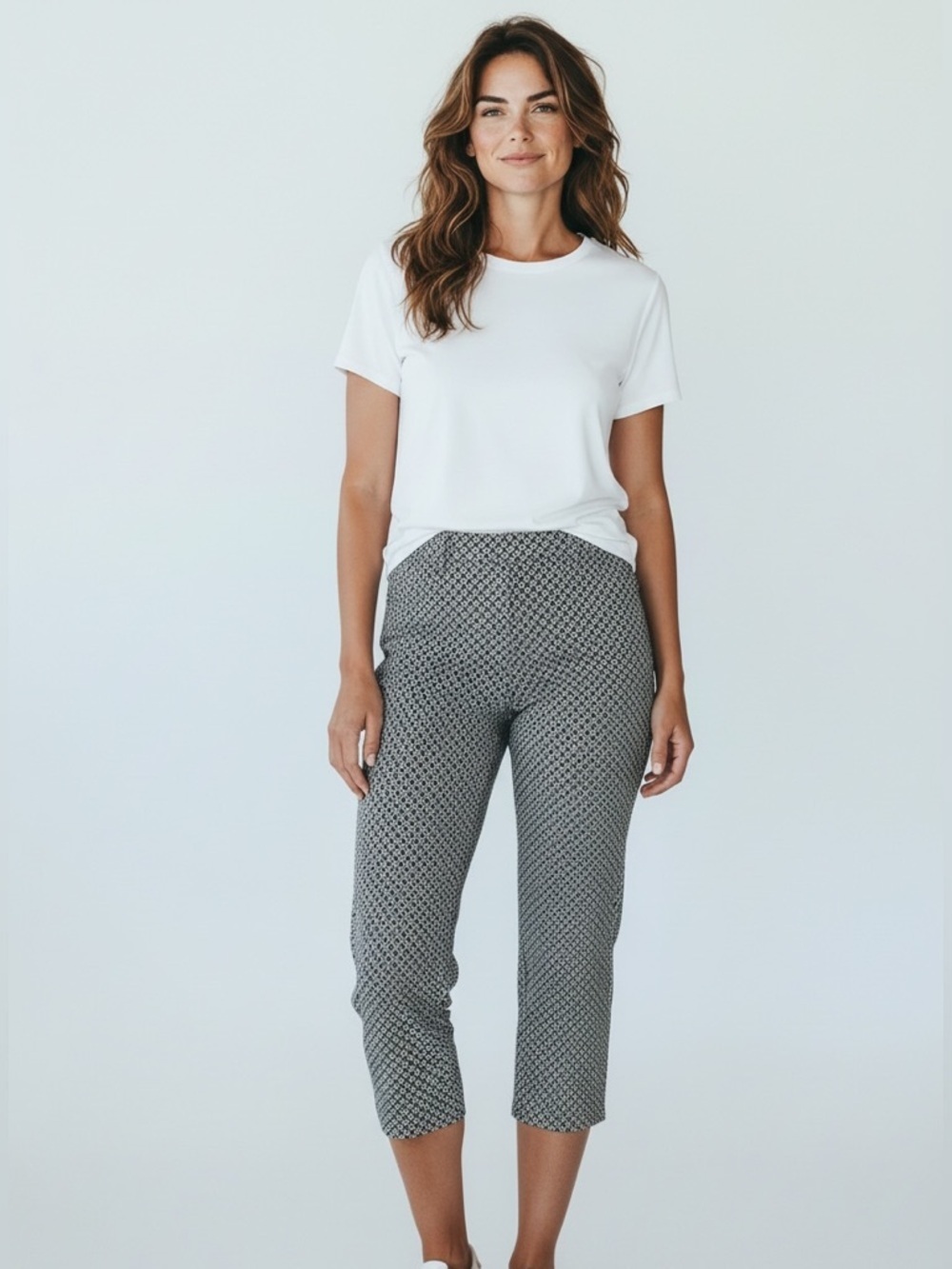 Coldwater Creek natural fit Capri Lady size 14 excellent condition